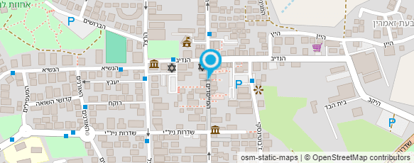 מפת הגעה אל גלריה שאנטי