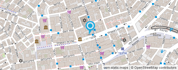 מפת הגעה אל אל על נתיבי אויר לישראל בע"מ