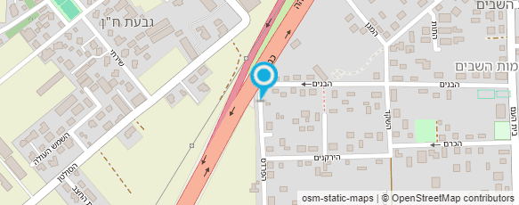 מפת הגעה אל בריכת שחיה רמות השבים