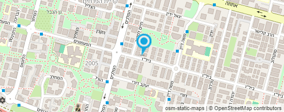 מפת הגעה אל לייבוביץ מוני