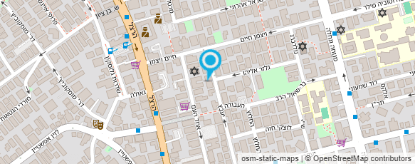 מפת הגעה אל עו"ד בלום רזיאל