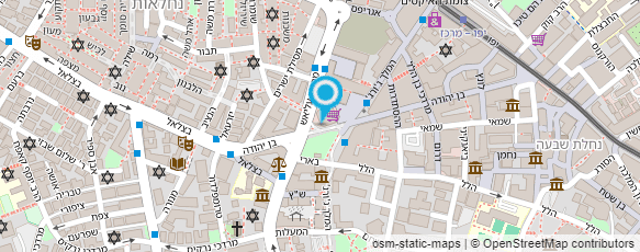 מפת הגעה אל בנימין דוד