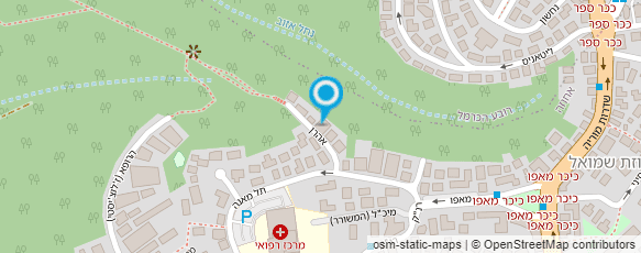 מפת הגעה אל כהן אבי