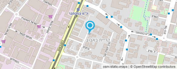 מפת הגעה אל ישיבת באבוב חיים