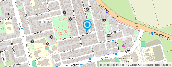 מפת הגעה אל גינות העיר