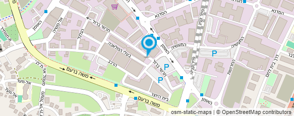 מפת הגעה אל אהרון זקן חלפים