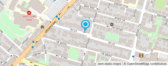 מפת הגעה אל יונתן טויביס-הדמיה ממוחשבת