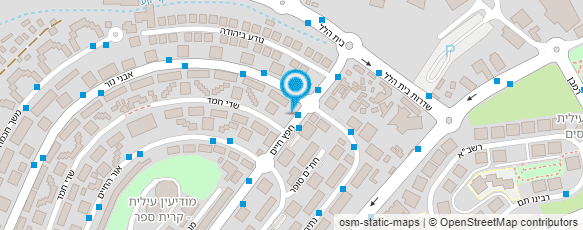 מפת הגעה אל תווך "קרית ספר"