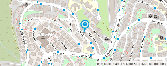 מפת הגעה אל ויינר הרב מאיר יחזקאל