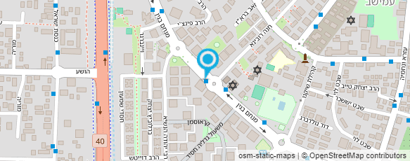 מפת הגעה אל טיפת חלב