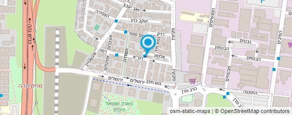 מפת הגעה אל טיפת חלב קרית מטלון