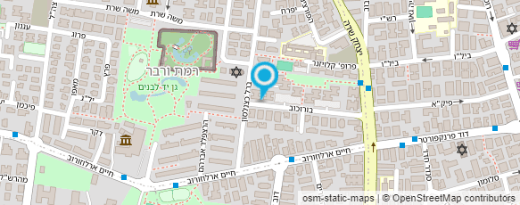 מפת הגעה אל דואר ישראל מפת הגעה אל דואר ישראל