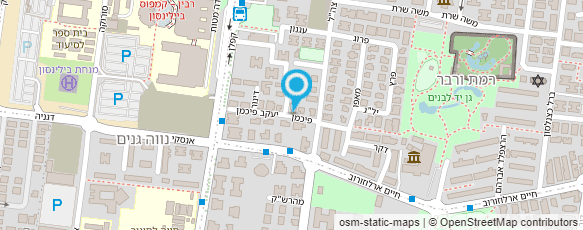 מפת הגעה אל טיפת חלב