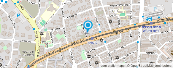 מפת הגעה אל טיפת חלב בייליס