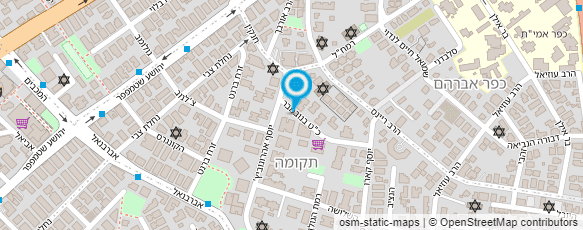 מפת הגעה אל טיפת חלב - כ"ט בנובמבר