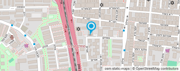 מפת הגעה אל המעבדה המרכזית