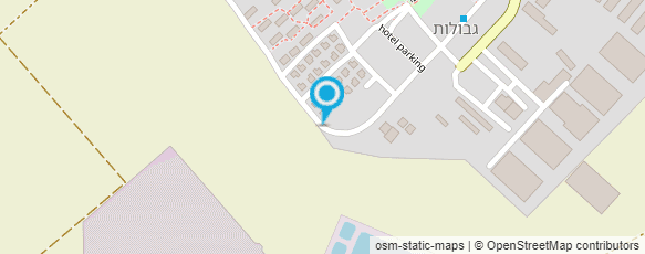 מפת הגעה אל מצפה גבולות