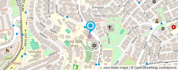 מפת הגעה אל קפה עגנון