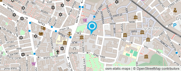 מפת הגעה אל שח"ק מנחם - משרד עו"ד