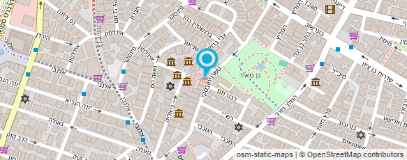 מפת הגעה אל מספרת ג'קי מפת הגעה אל מספרת ג'קי