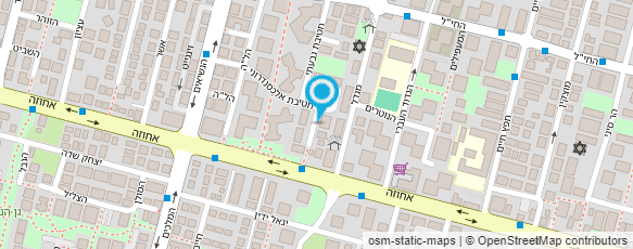 מפת הגעה אל גנאור הדסה