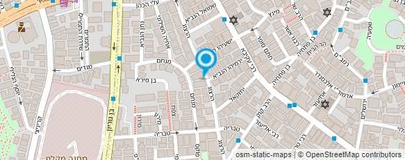 מפת הגעה אל טיפת חלב