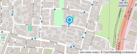 מפת הגעה אל טיפת חלב-תחנת פיקוח משרד הבריאות