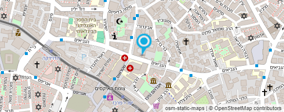 מפת הגעה אל קיוסק אוריאל