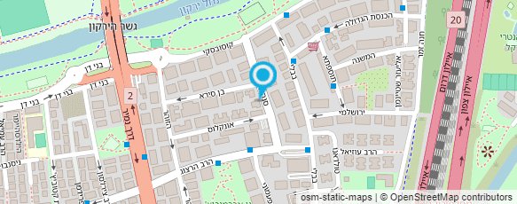 מפת הגעה אל גולדברג שלמה (ג'ינג'י) הומור