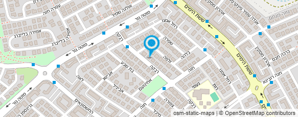 מפת הגעה אל גן מעון שוש מפת הגעה אל גן מעון שוש