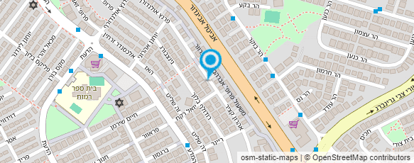 מפת הגעה אל ד"ר נחום פורטוגיז