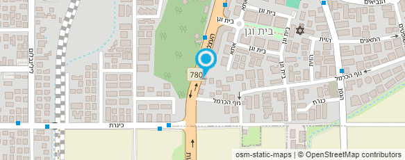 מפת הגעה אל אביגרף שלטים וחותמות