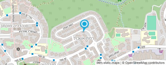 מפת הגעה אל גן מירב