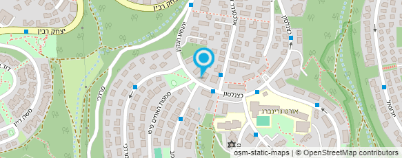 מפת הגעה אל בית ספר למחול