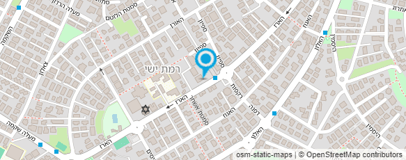 מפת הגעה אל ספריית רמת ישי