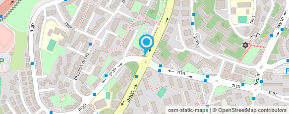 מפת הגעה אל טיפת חלב