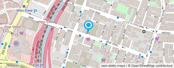 מפת הגעה אל התאחדות הסטודנטים בישראל