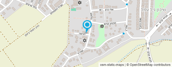 מפת הגעה אל צוציקים