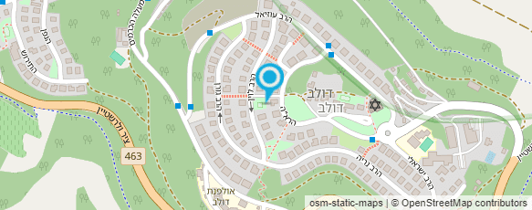 מפת הגעה אל אולפנת דולב