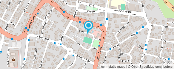 מפת הגעה אל ספריה ע"ש פירסט