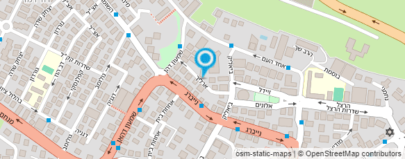 מפת הגעה אל טיפת חלב