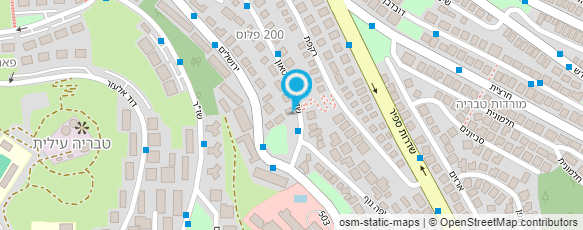 מפת הגעה אל טיפת חלב