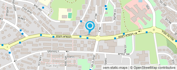 מפת הגעה אל תזמורת הנוער העירונית