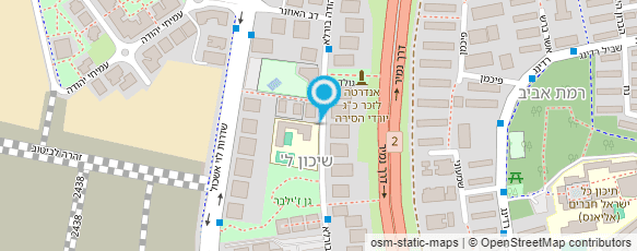 מפת הגעה אל טיפת חלב