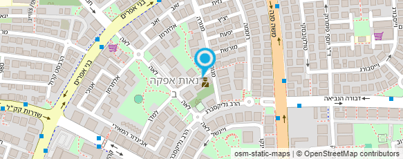 מפת הגעה אל טיפת חלב