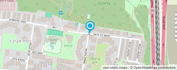 מפת הגעה אל ספרית רמת אביב ג'