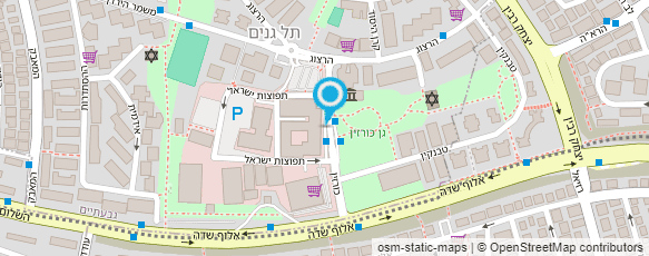 מפת הגעה אל דואר ישראל