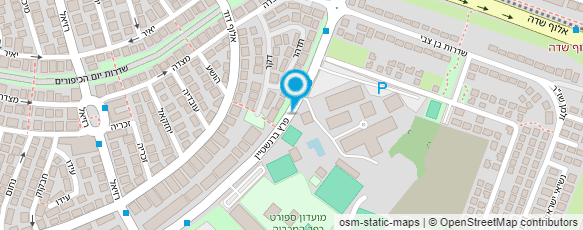 מפת הגעה אל דואר ישראל