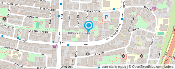 מפת הגעה אל טיפת חלב