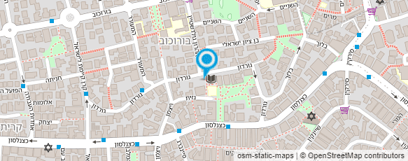 מפת הגעה אל ספרית יד לבנים